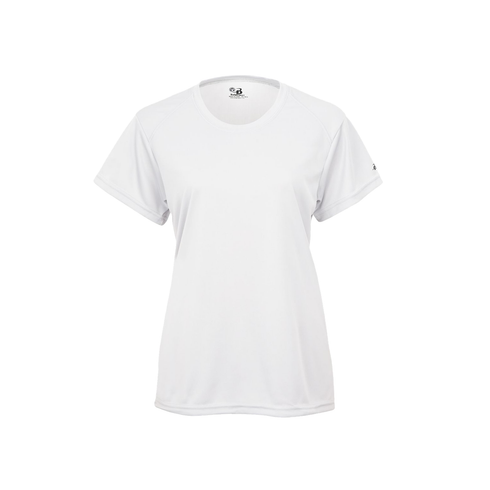 Badger Sport B-Core Women's Tee (416000-002703), Color 'White'